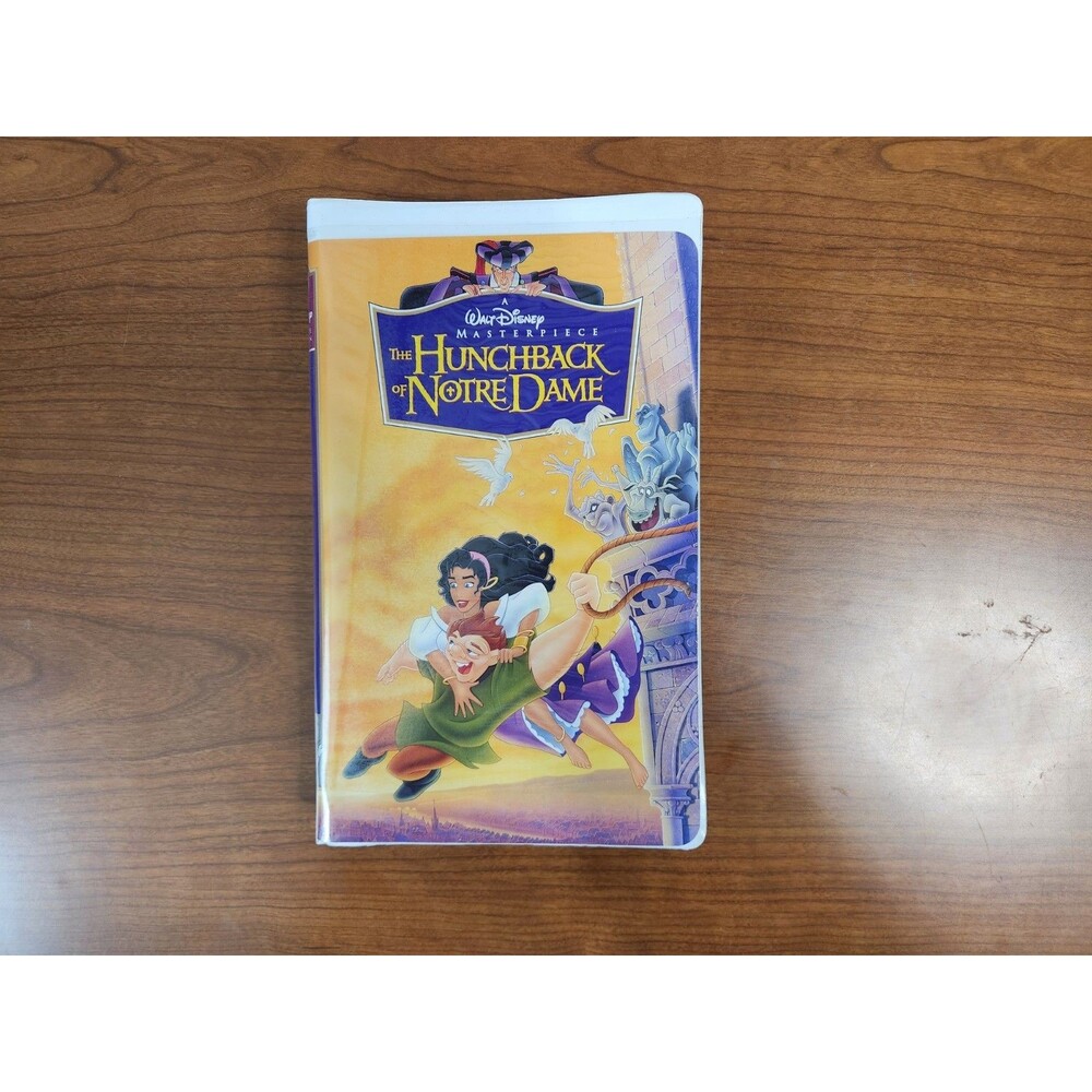 Vintage 1997 Walt Disney Masterpiece The Hunchback Of Notre Dame VHS
